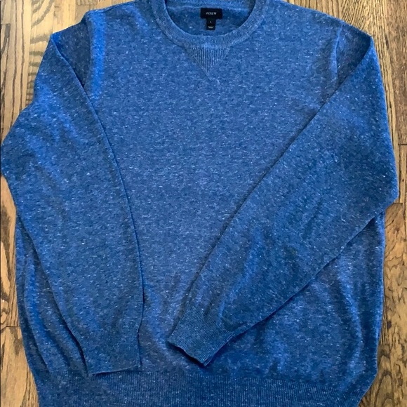 J crew Men’s Crew Neck Sweater, Size Large - Picture 1 of 3